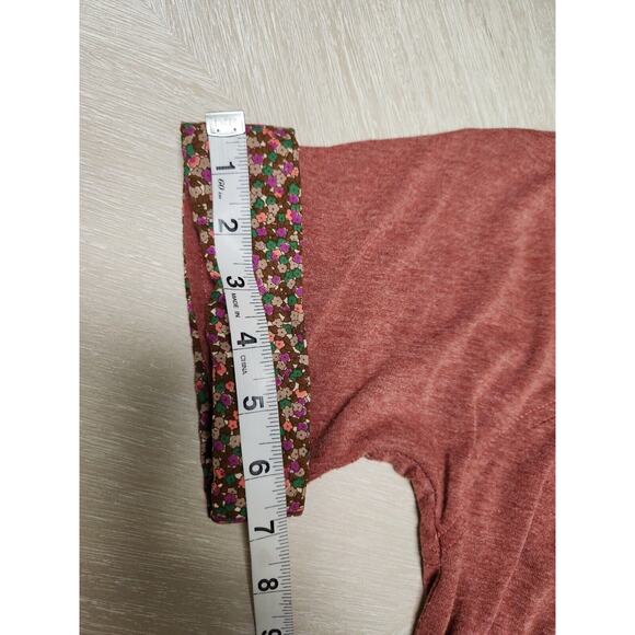 Vtg 70s Tejo Of California Women's Skirt Set Large Terracotta No Size Tag - Picture 10 of 13